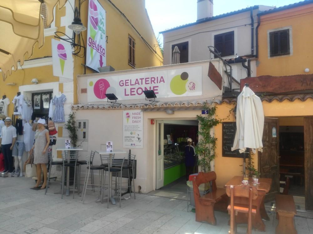 Vyhlášená zmrzlinárna Gelaterie Leone