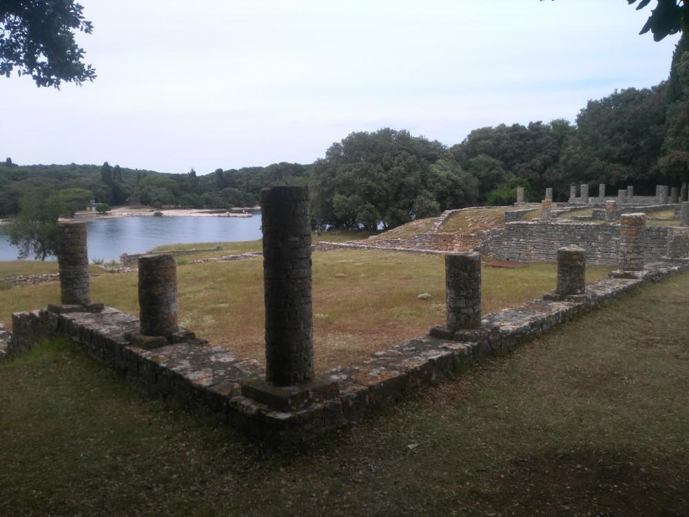 Ruiny římské vily - ostrov Brijuni