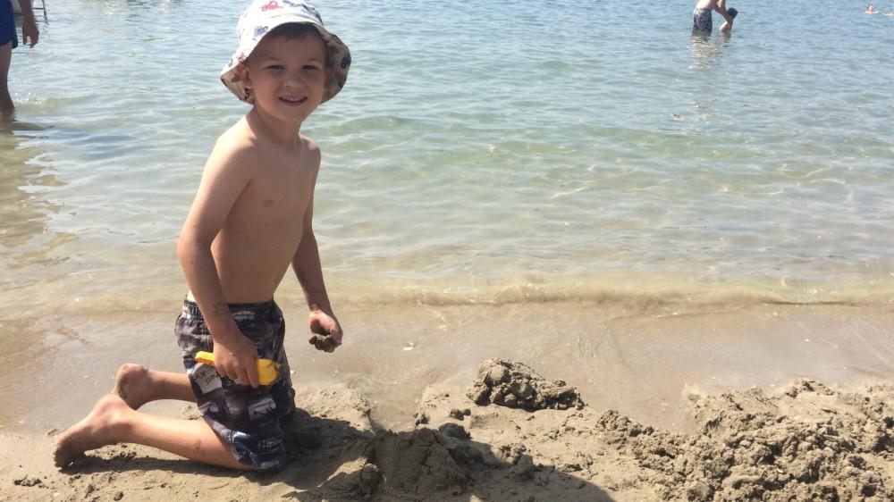 Písečná pláž Medulin - J